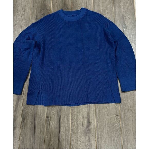 Lululemon Merino Wool-Blend Ribbed Crewneck Sweater  sz 12 - Picture 4 of 5